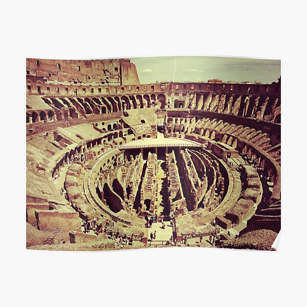 The Colosseum: an Ancient Killing Floor Poster