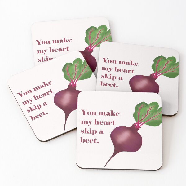 Item preview, You Make My Heart Skip a Beet  designed and sold by karleetheartist.