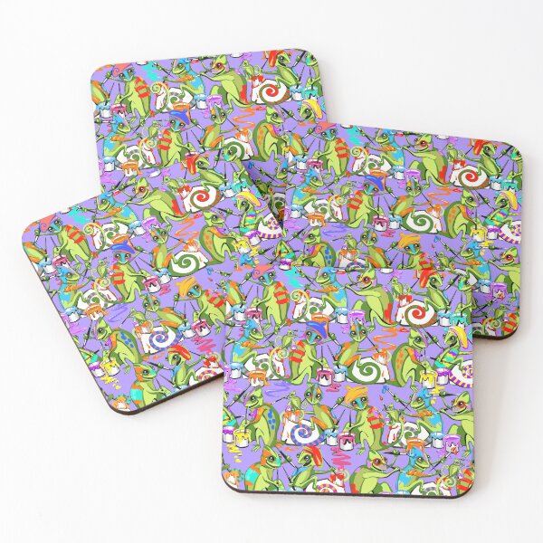 Item preview, Chameleon Paint Party | Violet designed and sold by L Diane Johnson.
