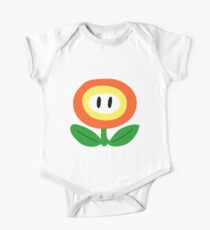 SMB Fire Flower One Piece - Short Sleeve