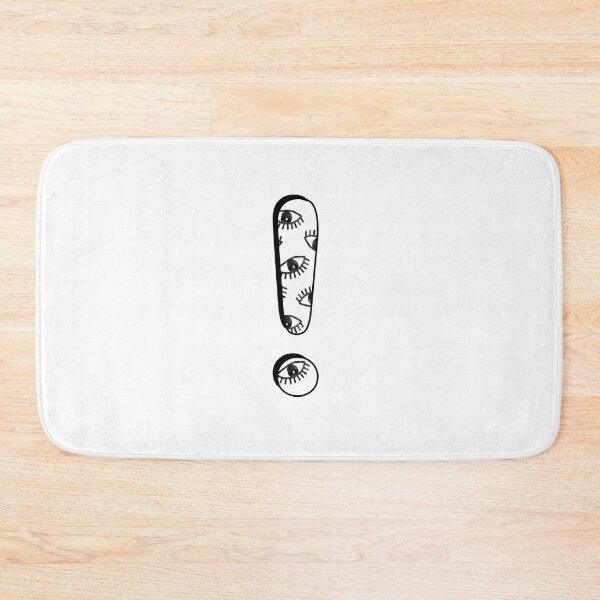 Item preview, exclamation point eye print designed and sold by ehillenbrand.