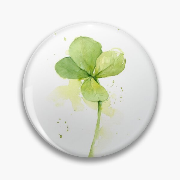 Item preview, Clover Watercolor St Patricks Art designed and sold by Olga Shvartsur.