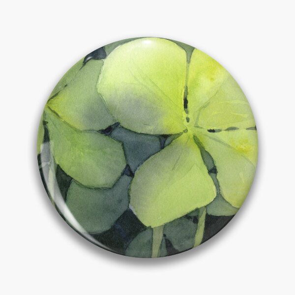 Item preview, Lucky Charm Four Leaf Clover Watercolor designed and sold by Olga Shvartsur.
