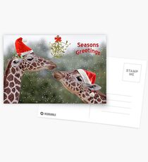 Mistletoe Moments Postcards