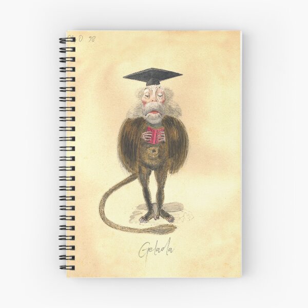 Item preview, Charles Briton: Gelada, the bleeding heart baboon professor 1873 designed and sold by ebrawne.