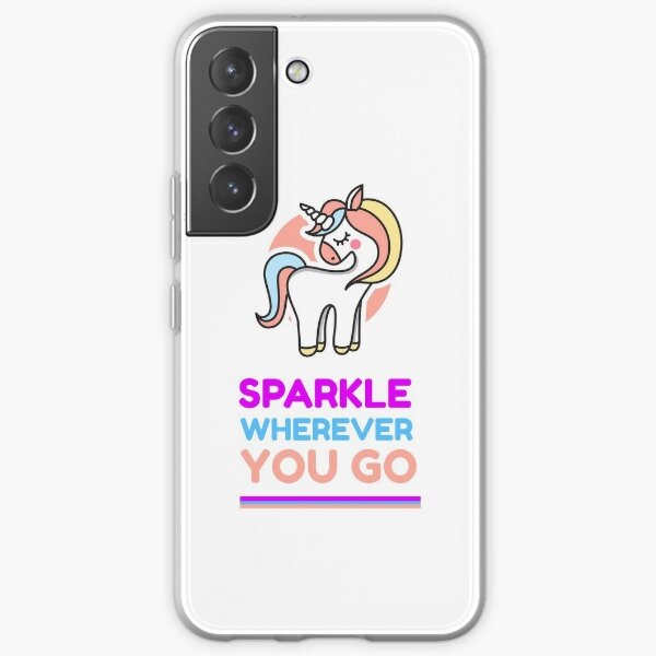 Unicorns son geniales delgado de TPU para iPhone Divertido Lindo Sparkle Gracioso impresionante