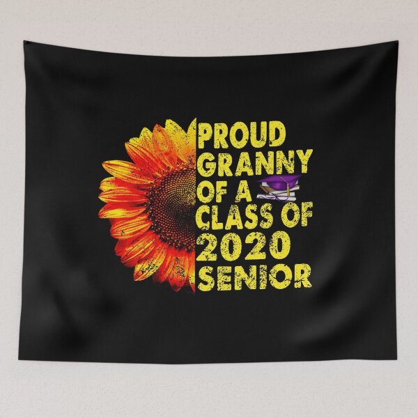 Item preview, Proud Granny of A Class of 2020 Senior Grad Sunflower Grandma Graduation designed and sold by Kathrine2302.