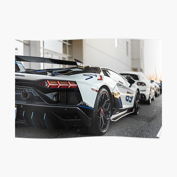 Lamborghini Aventador Poster