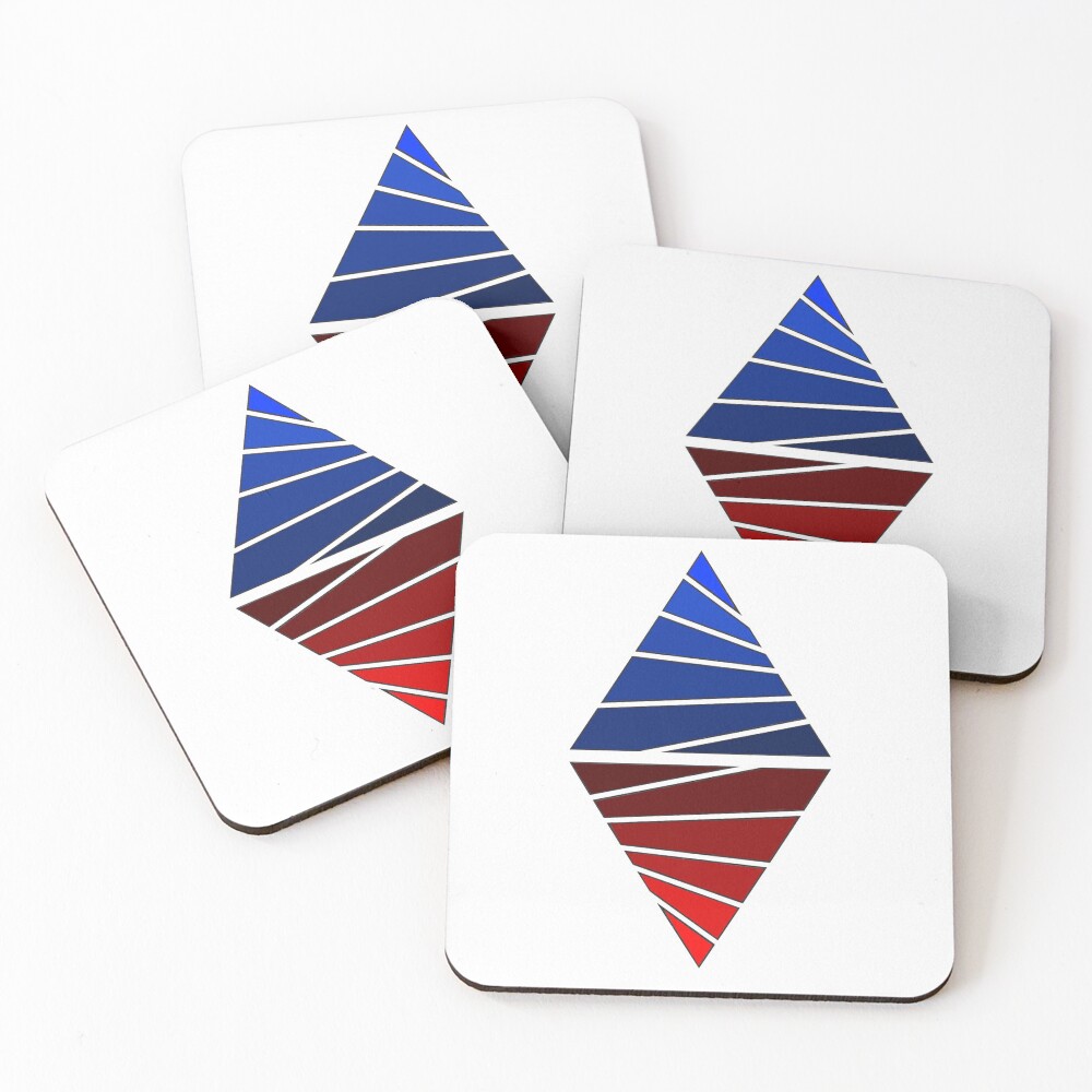 Item preview, Coasters (Set of 4) designed and sold by SkateboardGraph.