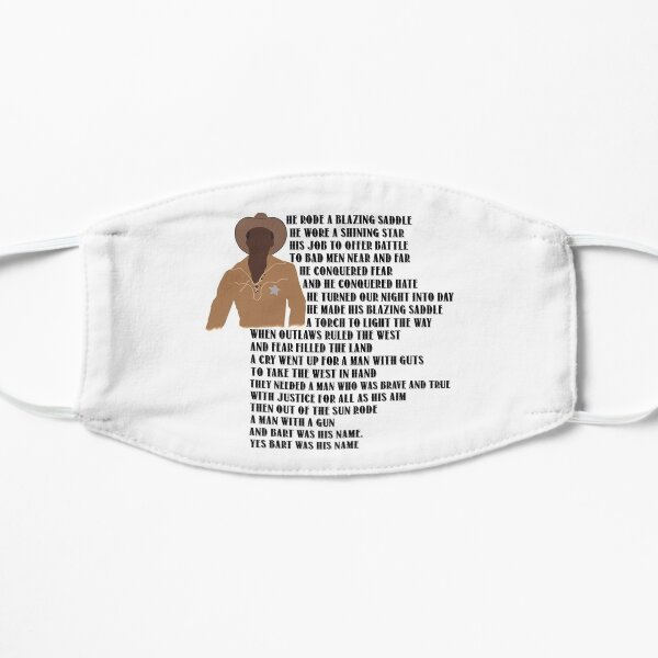 Sheriff Bart Flat Mask