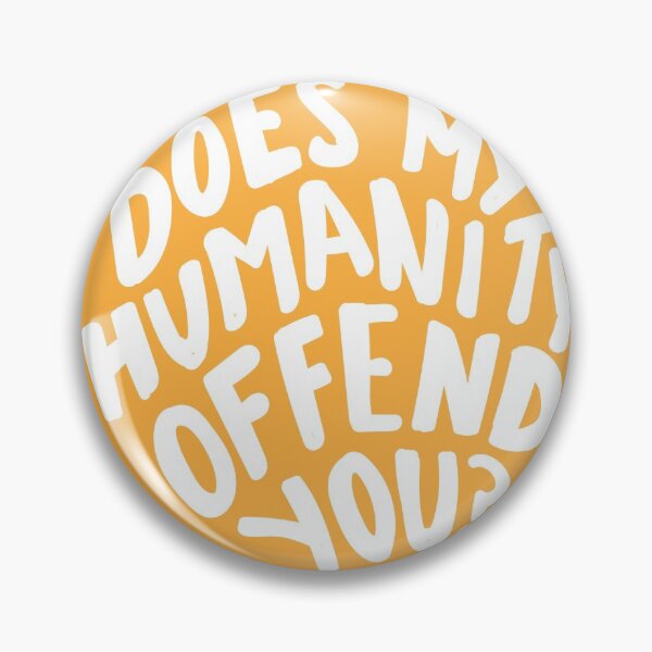 Item preview, Humanity Question Sticker designed and sold by gkcollective.
