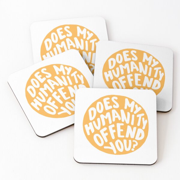 Item preview, Humanity Question Sticker designed and sold by gkcollective.