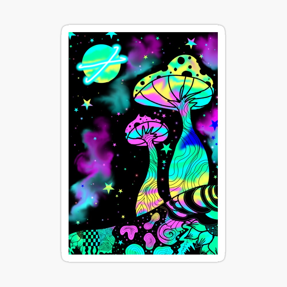 Haus and Hues Trippy Poster Indie Posters - Stoner Posters Y2K Wall Decor  Posters for Room Aesthetic Trippy Cool Posters 12 x 16 