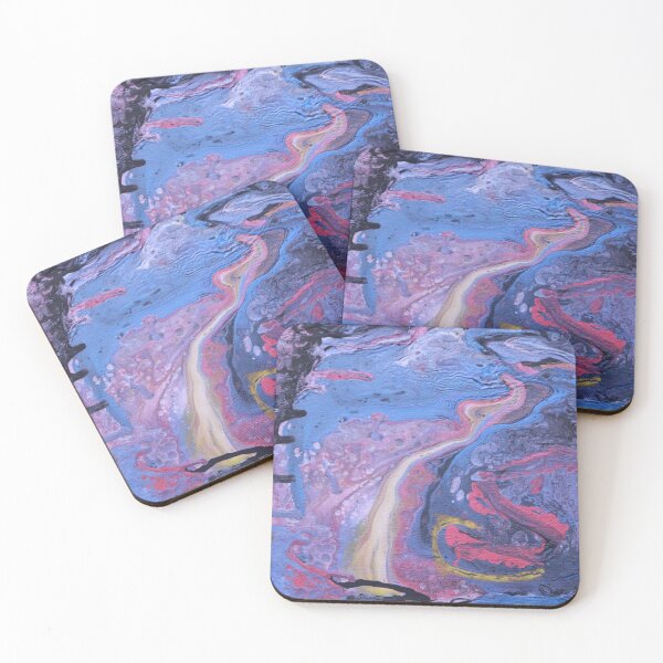 Item preview, Bifrost - Rainbow Bridge Acrylic Pour designed and sold by Gordon Nelson.