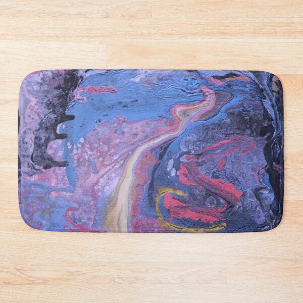 Item preview, Bifrost - Rainbow Bridge Acrylic Pour designed and sold by Gordon Nelson.