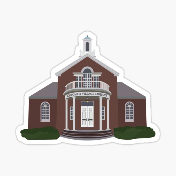 Item preview, katonah village library designed and sold by alexchall.