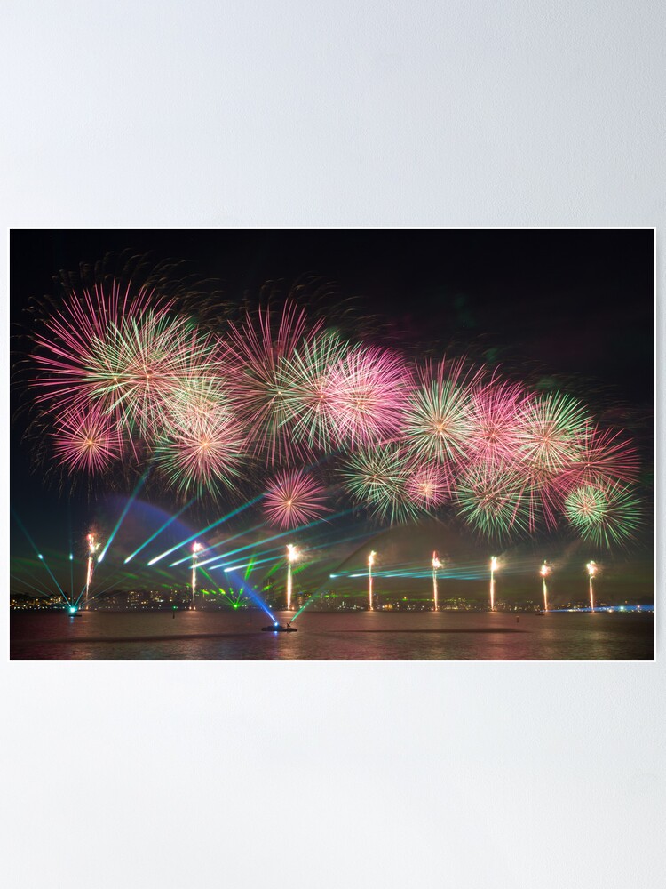 Alternate view of Australia Day Fireworks on the Swan Poster