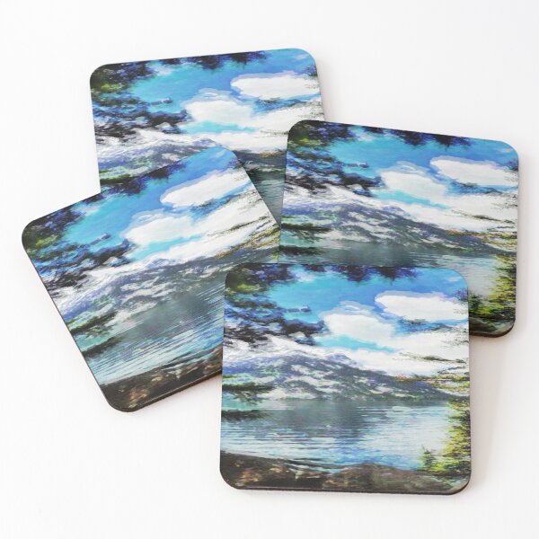 Item preview, Jackson Hole Wyoming Lake Oil Painting designed and sold by AZGuzmans.