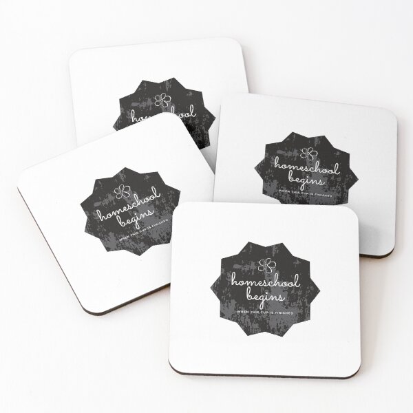 Item preview, Homeschool Begins When This Cup Is Finished - Rustic designed and sold by LLBee.