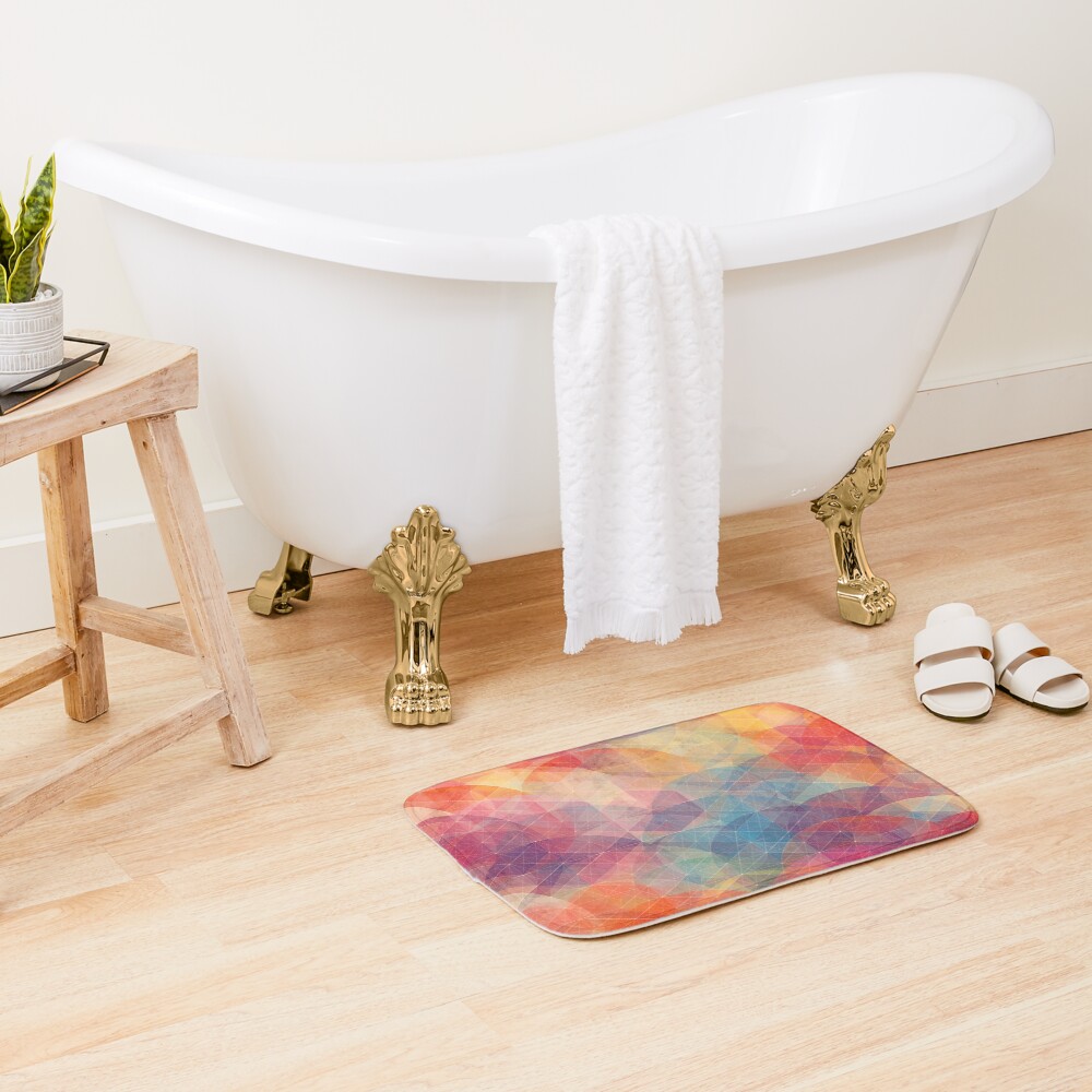 Item preview, Bath Mat designed and sold by BlueVisionInk.