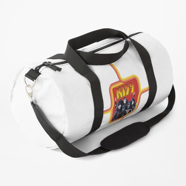 Kiss - Retro Red Duffle Bag