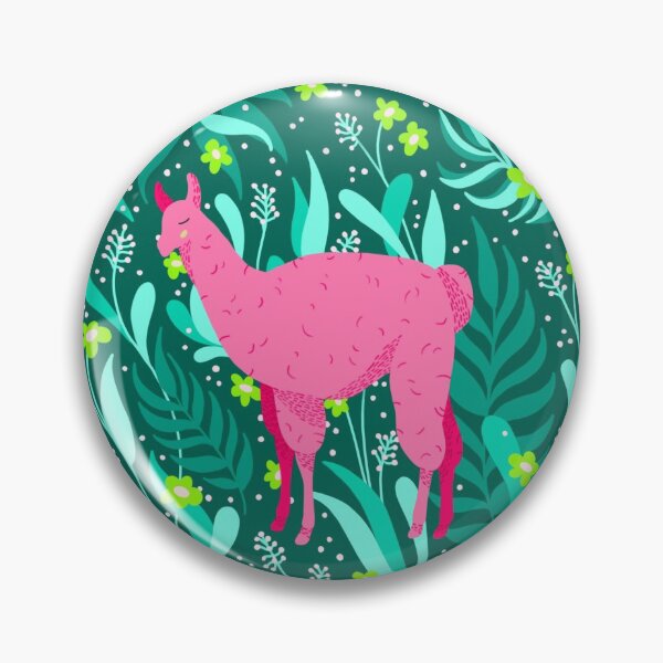 Item preview, Floral Llama designed and sold by Linnea Grace.