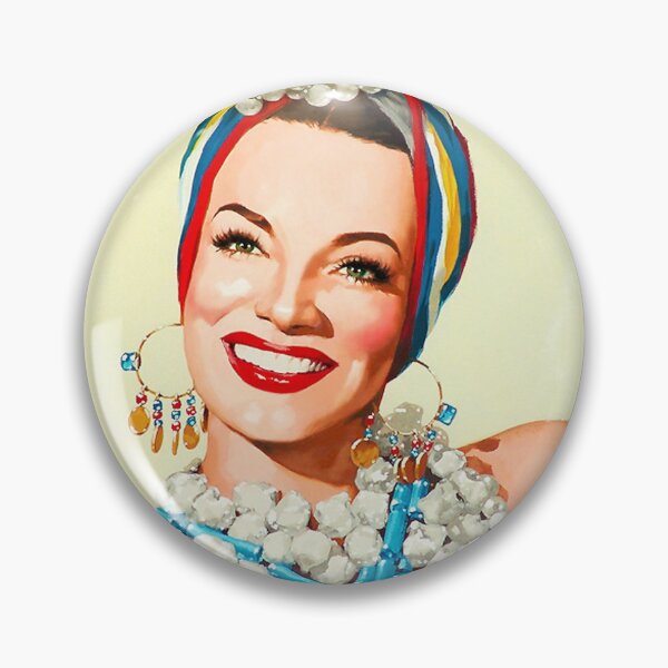 Item preview, Painting of Carmen Miranda  designed and sold by BlueVisionInk.