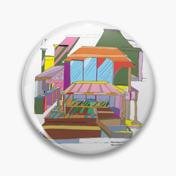 Item preview, Silicon Valley - Old Cafe in Mountain View - TeresaTown Storybook, Craft, Sewing, Gift and Fashion Ideas designed and sold by Mark Stansberry.