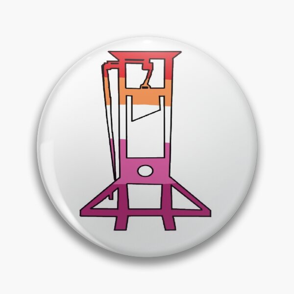 Item preview, lesbian guillotine designed and sold by hardfeelings.