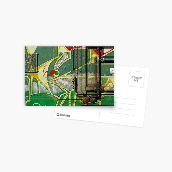 Railcar Graphics. Postcard