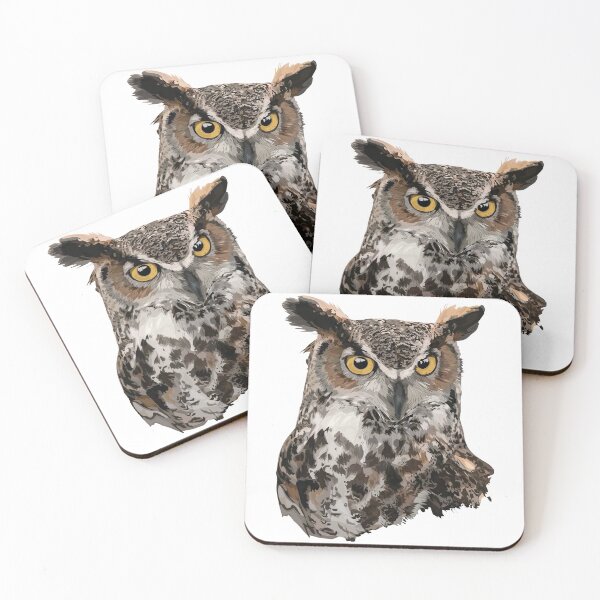 Item preview, American owl designed and sold by obscurite.