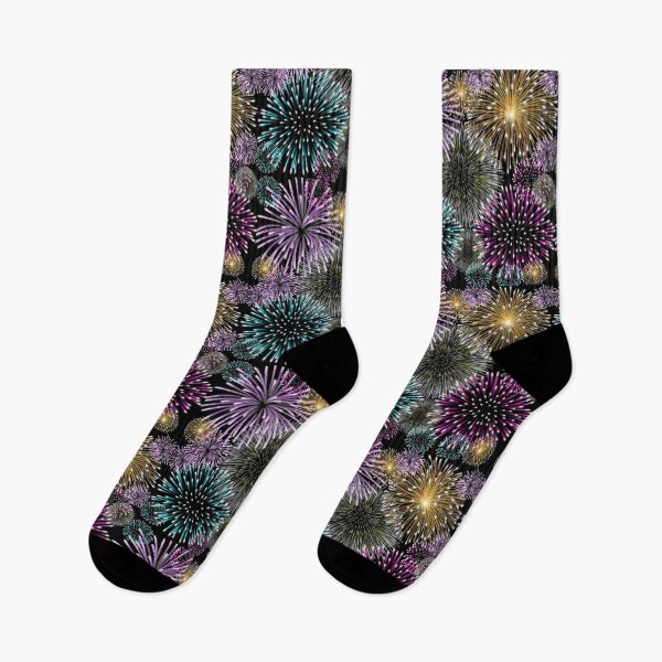 Item preview, Beautiful colorful fireworks pattern 4th July, New year designed and sold by GoodyLeo.