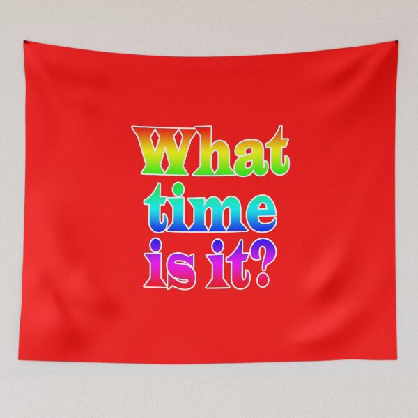 Item preview, Fun Clock - What Time Is It? designed and sold by deanworld.