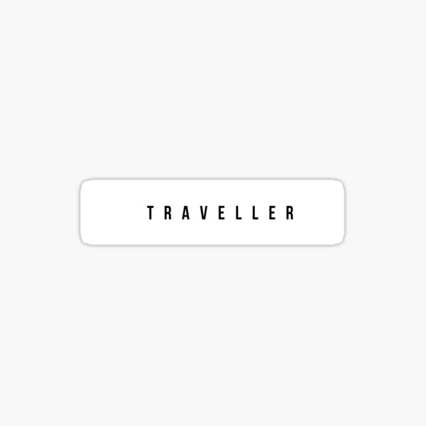 Traveller Sticker