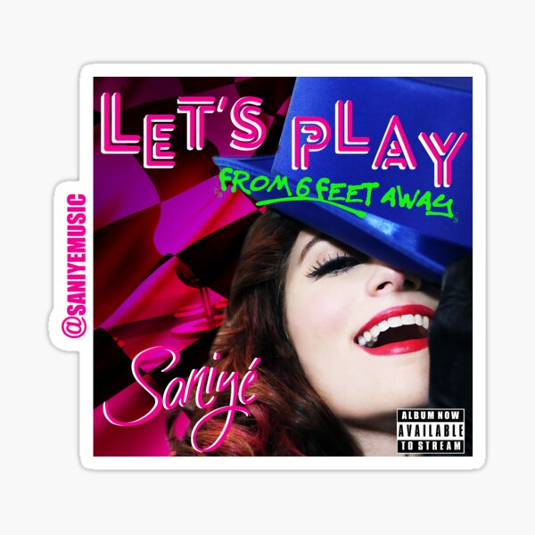 Let's Play (From 6 Feet Away) Sticker