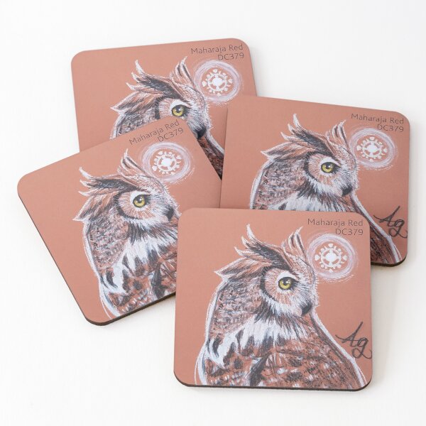 Item preview, Maharaja Barn Owl designed and sold by tetra005.