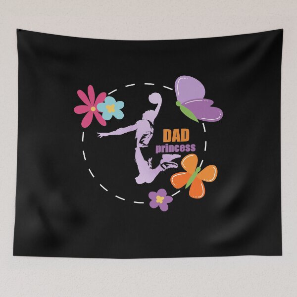 Item preview, Dad Princess basketball Design designed and sold by Lighvision.