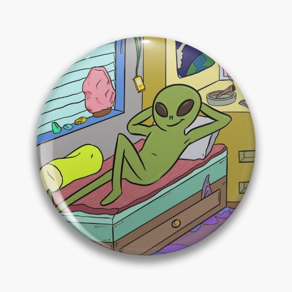 Item preview, Chilling Alien designed and sold by MaiCrespo.