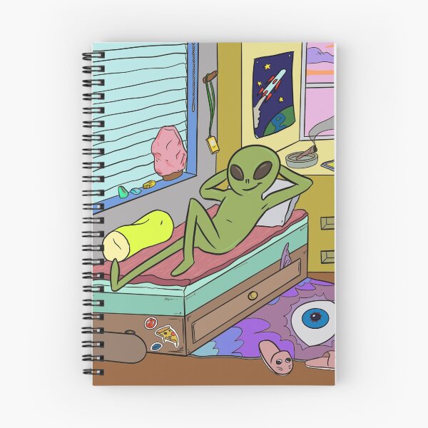 Item preview, Chilling Alien designed and sold by MaiCrespo.
