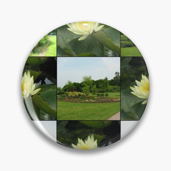 Item preview, Hyde Hall Collage with Water Lilies designed and sold by MidnightMelody.