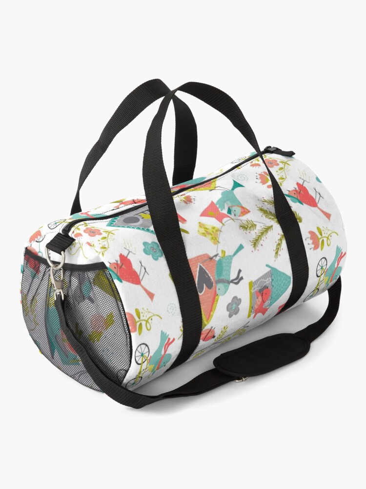 Alternate view of Cute Birds Duffle Bag