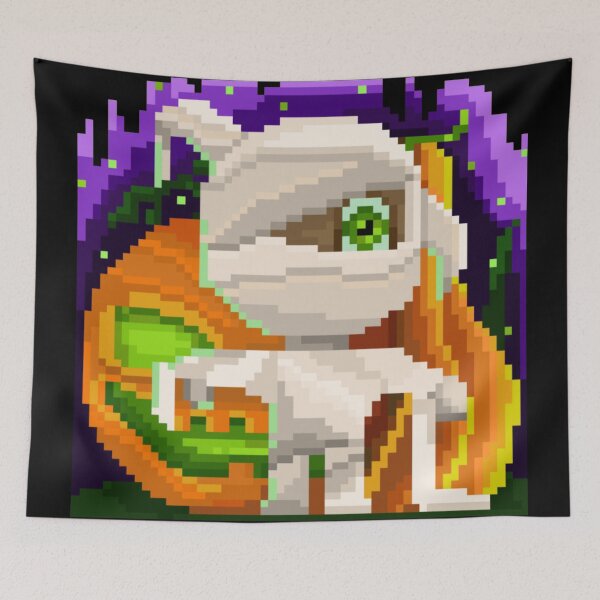 Item preview, Pixelated Chibi Mummy designed and sold by HopeDetour.