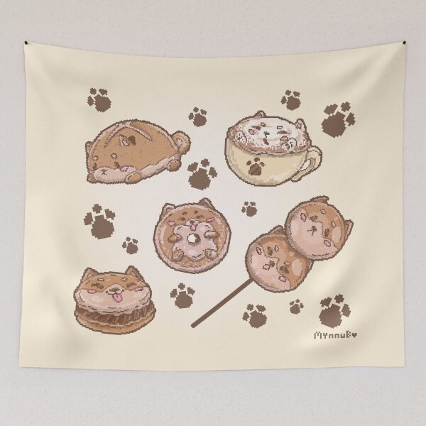 Item preview, Shiba Inu Desserts designed and sold by MynnuB.