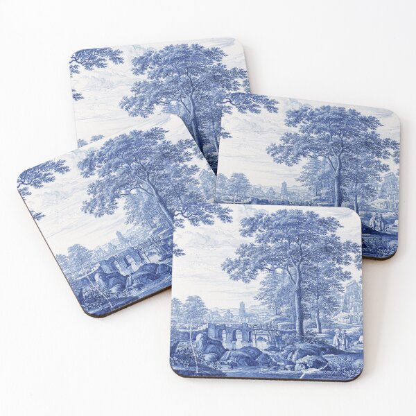 Item preview, Blue Italianate Scene designed and sold by SHappe.