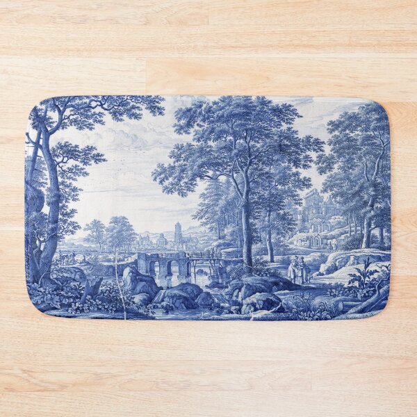 Item preview, Blue Italianate Scene designed and sold by SHappe.