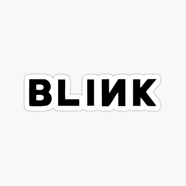 best seller blink blackpink merchandise sticker by southbendgaz redbubble