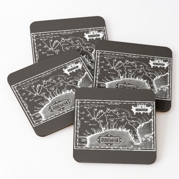 Item preview, Florida State Vintage Old Map Retro FL Cool designed and sold by h44k0n.