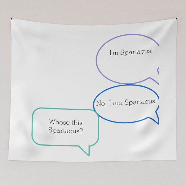 Item preview, Whose Spatacus? designed and sold by The Poette.