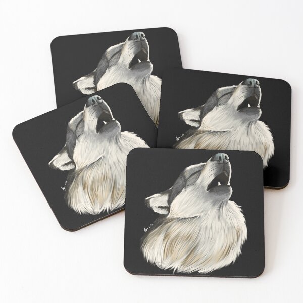 Item preview, Wolf Painting designed and sold by Blenderbeetle.