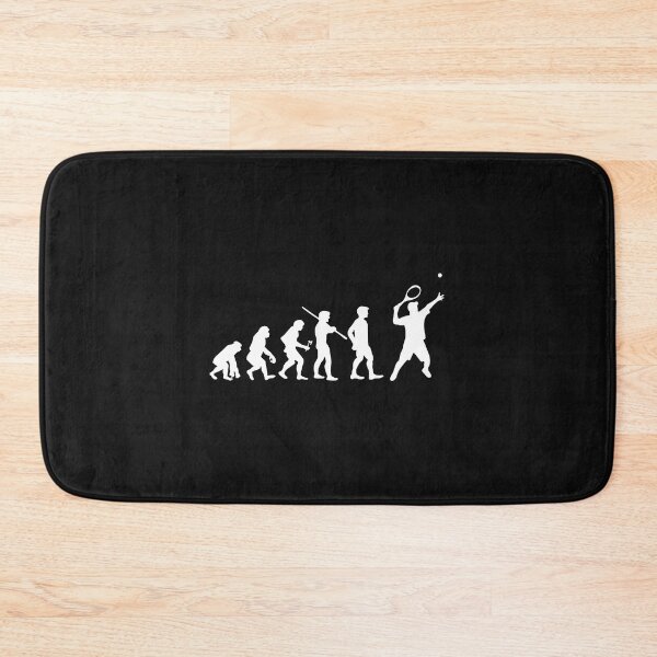 Item preview, Human Evolution Tennis Player designed and sold by losttribe.